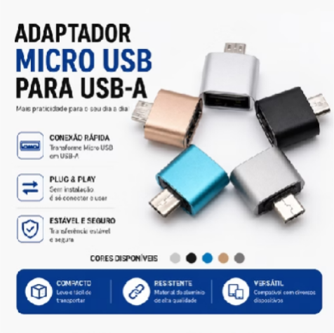 🔌 Adaptador OTG Tipo-C para USB 3.0