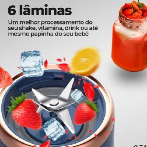 🥤 Mini Liquidificador Portátil