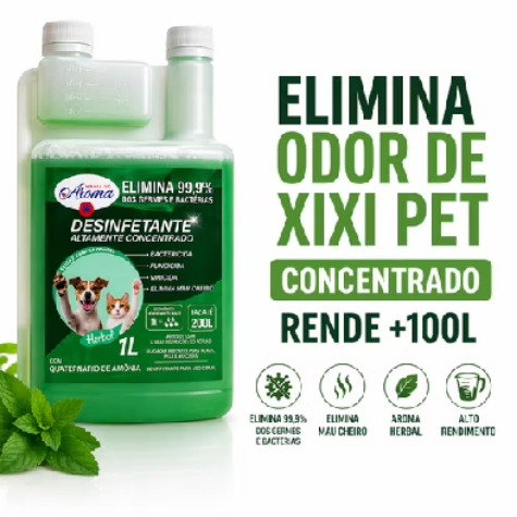 Elimina Odores - 🐾 Desinfetante Herbal Pet Concentrado