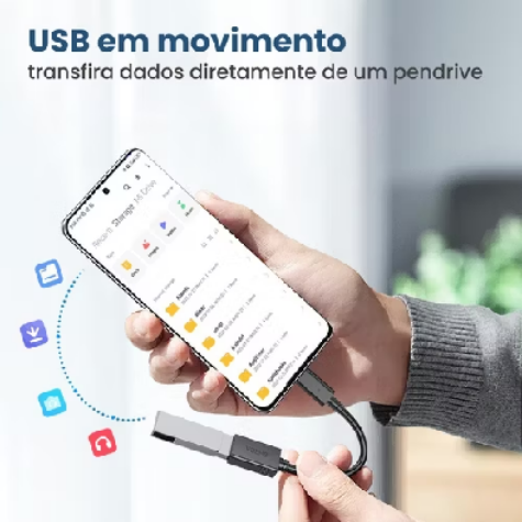 🔌 Adaptador OTG USB 3.0 Tipo-C