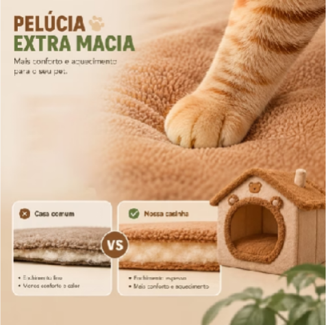 🐱 Casinha Aconchegante
