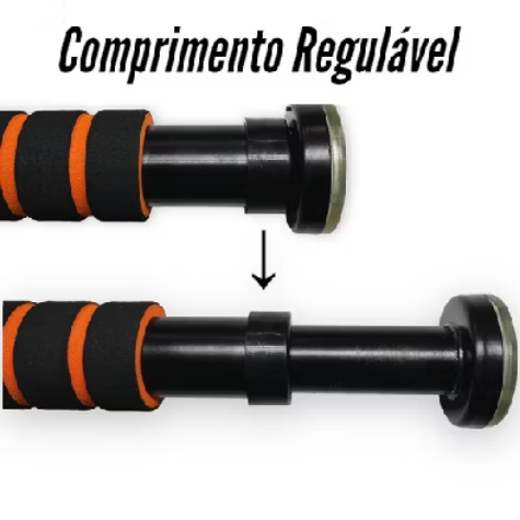 💪 Barra Fixa de Porta Ajustável
