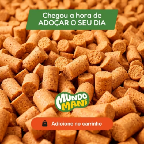 🥜 Paçoca Rolha Zero Açúcar
