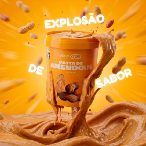 🥜 Creme de Pasta de Amendoim