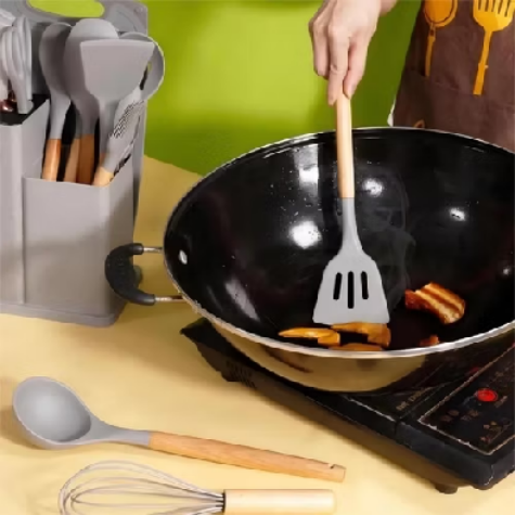 🍳 Kit 19 Peças de Utensílios para Cozinha