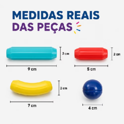 🧲 Blocos Magnéticos Educativos