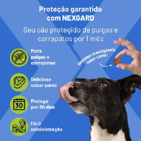 🐶 NexGard Antipulgas e Carrapatos