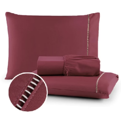 🛏️ Kit Lençol Jogo de Cama