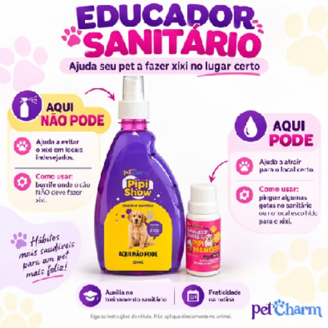 🐶 Sanitário Canino Lavável