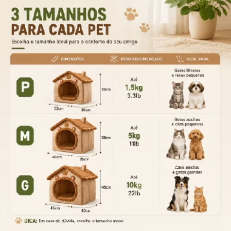 🐱 Casinha Aconchegante