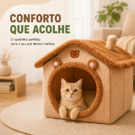 🐱 Casinha Aconchegante