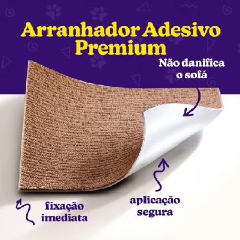 🐱 Arranhador Adesivo para Gatos