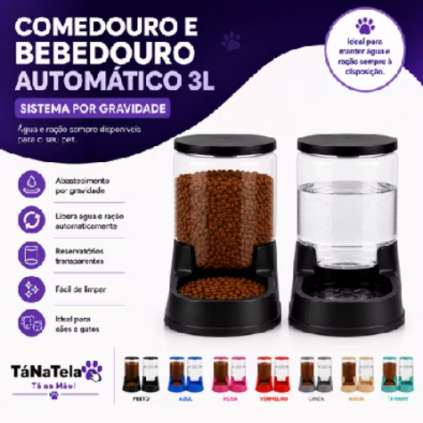🐶 Comedouro e Bebedouro Automáticos