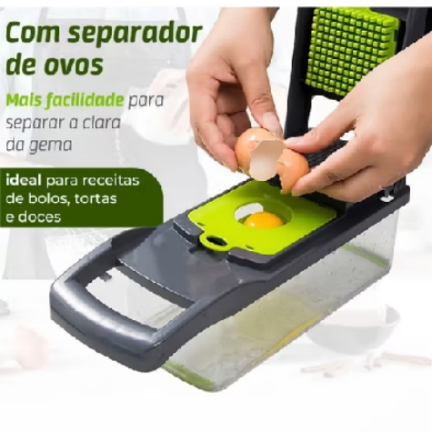 🥕 Fatiador e Ralador de Cozinha 16 em 1