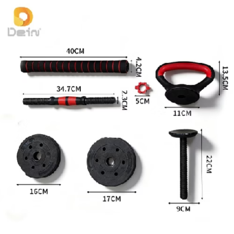 💪 Kit Halter e Barra Ajustável