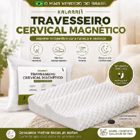 🛏️ Travesseiro Cervical