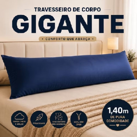 🛏️ Travesseiro de Corpo Xuxão