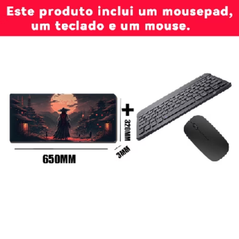 ⌨️ Teclado e Mouse Sem Fio