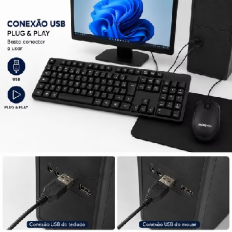⌨️ Teclado e Mouse