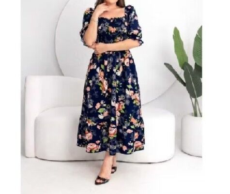 🌸 Vestido Midi