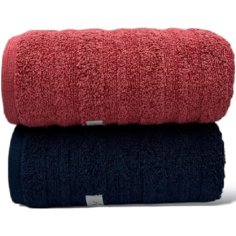 🛁 Kit 2 Toalhas de Banho Premium
