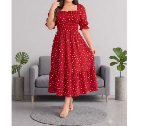 🌸 Vestido Midi