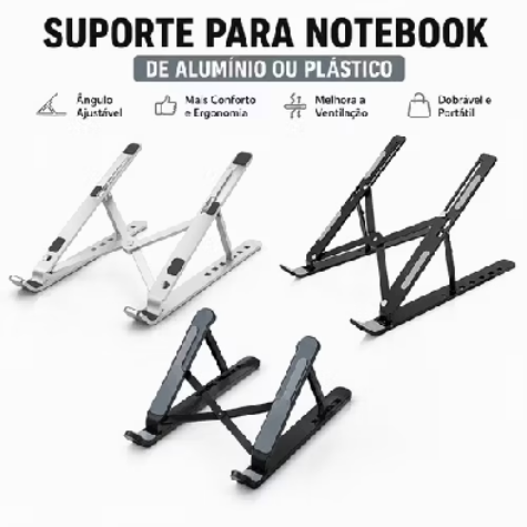 💻 Suporte articulado para Notebook