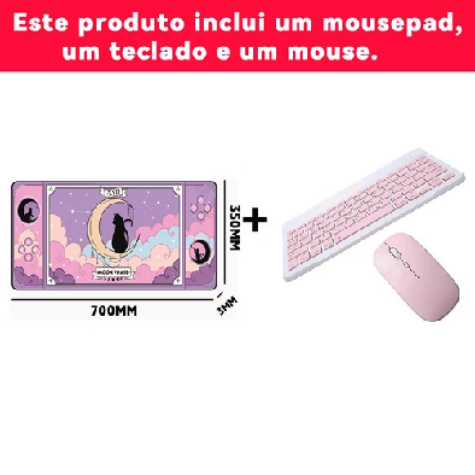 ⌨️ Teclado e Mouse Sem Fio