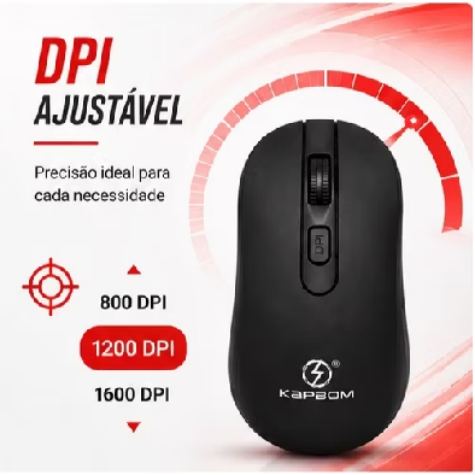 🖱️ Mouse Sem Fio