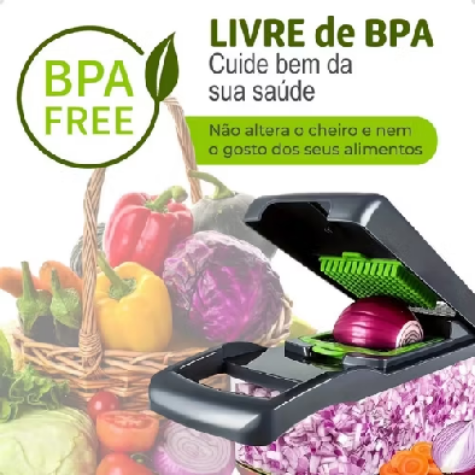 🥕 Fatiador e Ralador de Cozinha 16 em 1