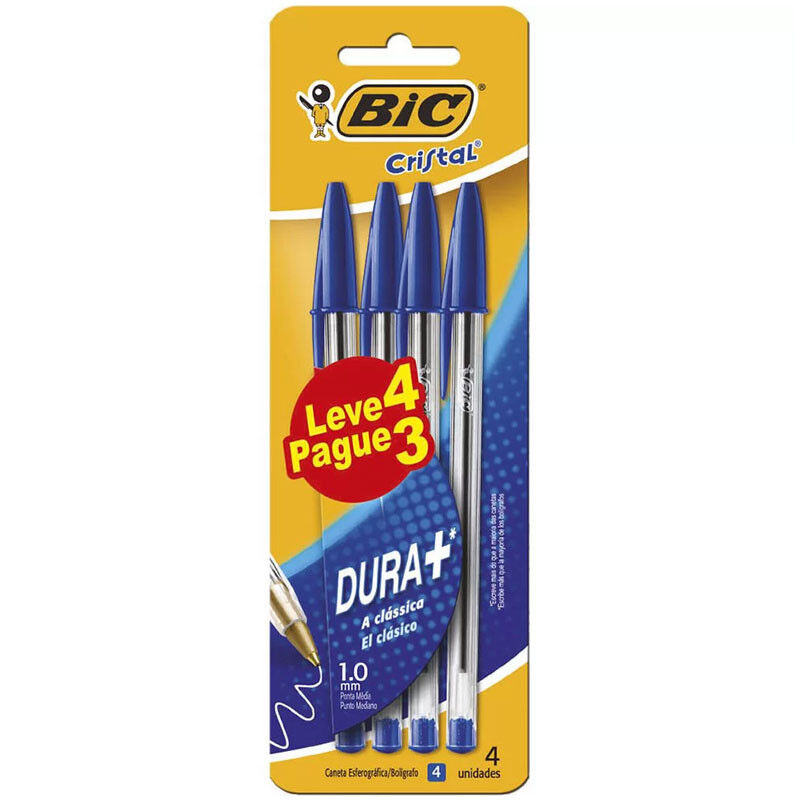 🖊️ Caneta BIC Original – Escrita Leve e Precisa! ✨