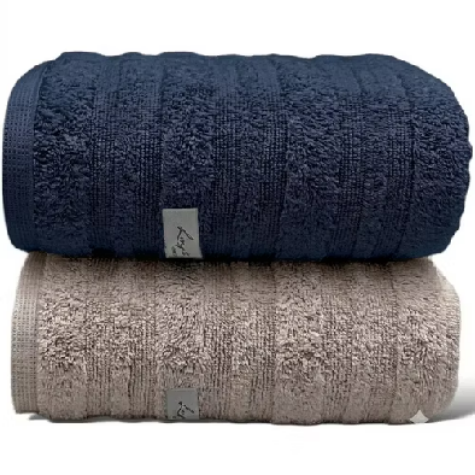 🛁 Kit 2 Toalhas de Banho Premium