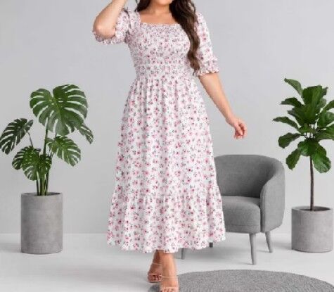 🌸 Vestido Midi