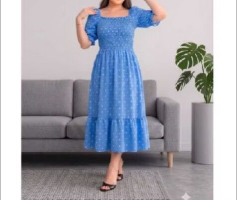 🌸 Vestido Midi