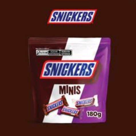 🍫 Chocolate Snickers Minis Variedades